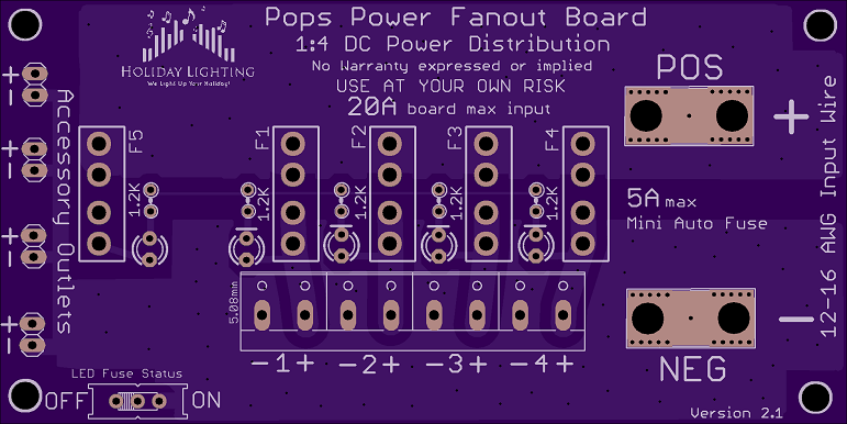 The Power Pops Fanout Board